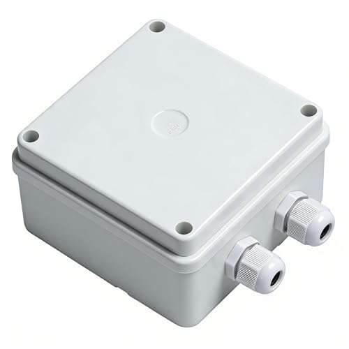 Uadme Filtro EMI Monofásico, 230V 10A Filtros Red Electrica, Filtro de Linea para Interferencias, Conductividad Estable, Impermeable IP65, para Dispositivos Mecánicos