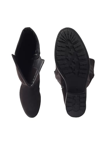 Image of Elle Women's stylishand trendy Boots With Ziper Round Toe for Casual and Party Use
