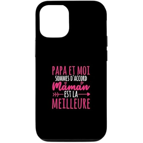 Coque iPhone 12/12 Pro Maman Cover
