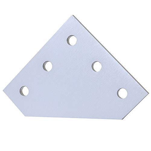 Boeray 40S-L SHAPE KIT-4PCS T Slot L Shape Joining Plate And 20Pcs M8X12 Hex Screw And 20Pcs T Nut thumb #3