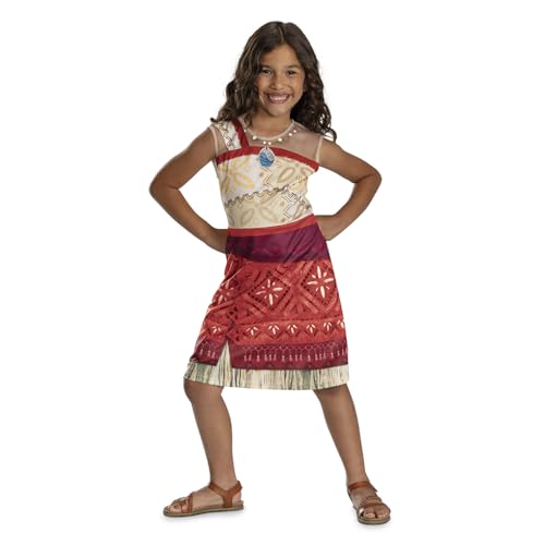 Disney Moana Fancy Dress for Kids Official Moana by Disguise, Printed Detailed Design, Easy to Wear - Image 2