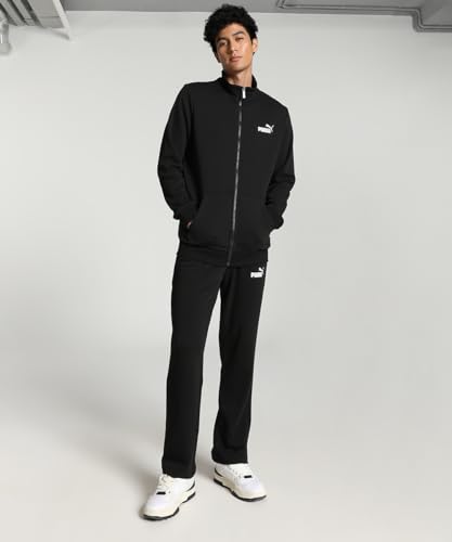 Puma Herren Essential Track Pullover, Schwarz, S EU – Ansicht 5
