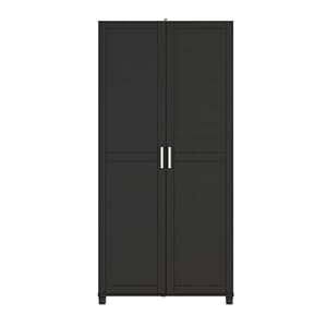 SystemBuild Callahan 36″ Utility Storage Cabinet in Black