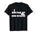 Hotter By One Degree Chemise humoristique pour homme et femme T-Shirt