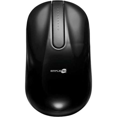 Souris sans fil 2,4 GHz fluide grâce au Touch Scroll tactile et Plug and Play