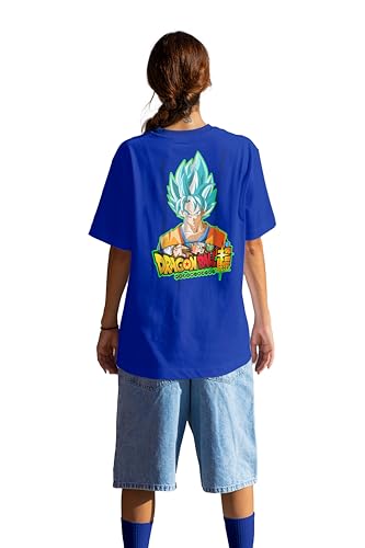 Image of Men's Teddy Oversized Printed Cotton Rich Round Neck Half Sleeves Tshirt
