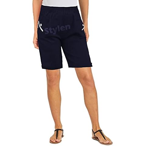 URBAN STITCH Ladies Summer Shorts with Pockets Cover
