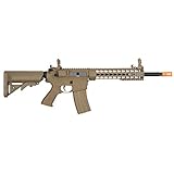 Lancer Tactical Gen 2 EVO AEG LT-12 AEG Aerosoft Gun, KeyMod Tan with High FPS