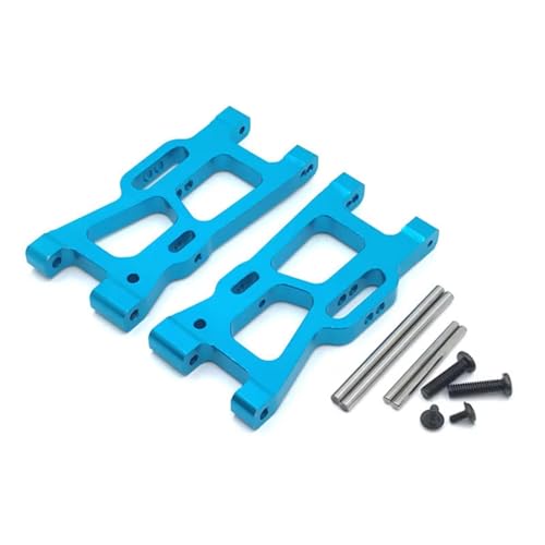 Kit bras oscillant arrière métal pour réparer et renforcer WLtoys 124019 bleu