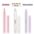AOU PENCIL BRUSH Compact & Retractable Design for Easy Carry with Pointed Tip for Various Uses, Valentine's Day Gifts for Woman