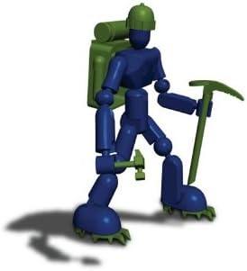 Stikfas G2 Alpha Male Action Figure Kit Outdoor Adventurer