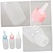 BESPORTBLE 3pcs Pet Nursing Bottles Silicone Feeders for Kittens Puppies and Small Animals Portable and Easy to Use for Nursing and Feeding