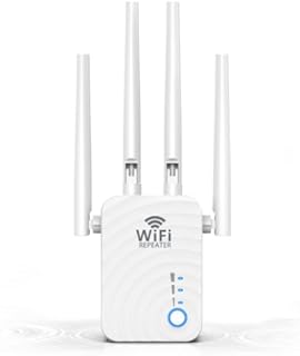 2022 WiFi Extender Wireless Signal Booster Cover to 5000sq.ft and 35 Devices, Internet Booster for Home, Repeater Range Amplifier with Ethernet Port and Access Point