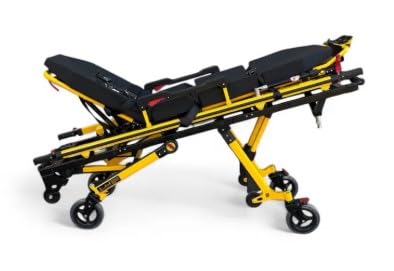 MS3C-250 PRO Commercial Multi Height Aluminum Alloy EMS Stretcher with Removable Backboard, Weight Capacity 550 lbs