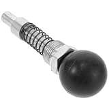 FOYTOKI Pull Pin Spring Knob for Gym Equipment Adjustable Exercise Machine Release Pin Durable Fitness Equipment Knob 4.33 Inch Black Spring Latch for Workout