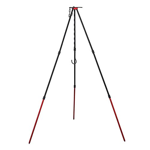 Zueyen Camping Stativ Lagerfeuer Kochen Kettle Goulash and Dutch Oven Ofen...