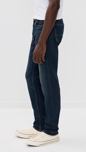 Faherty Men's Stretch Terry Indigo 5 Pocket Jeans 32"4