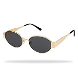 Occhiali da sole alla moda: questi eleganti occhiali da sole ovali sono adatti a chi apprezza lo stile e l'individualità, sia per gli uomini che per le donne. Dalle montature accattivanti alle lenti avvolgenti leggere, mettono in mostra il tuo senso della moda unico. Abbraccia la tua collezione di luce.