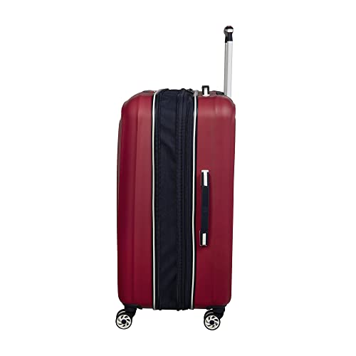 It Luggage Jupiter 32" Hardside Checked 8 Wheel Expandable Spinner, Red #TOP1