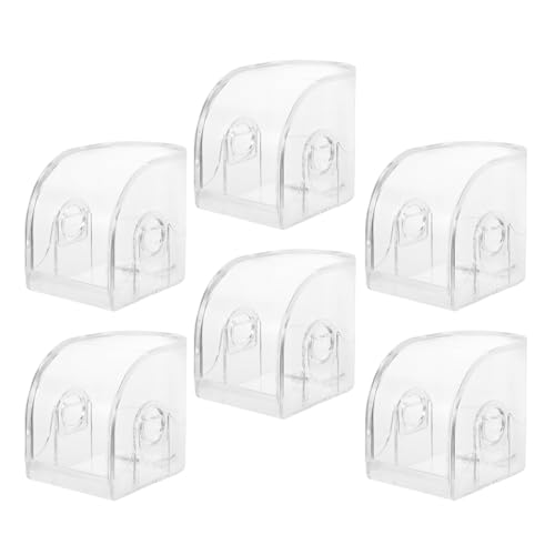 Boîtes à montres transparentes trou suspendre étui rangement acrylique compact