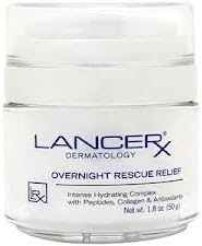 Lancer Overnight Rescue Relief Treatment W/Collagen & Antioxidants, 1.8 oz