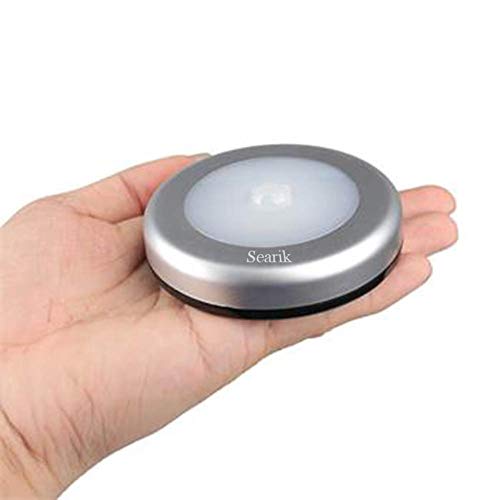 Searik GYD-WW Motion Sensor Night Light Indoor, Battery Operated Led Night Light Safety Lamp Step Lights Under Cabinet Lights For Stair, Bathroom, Closet, Hallway, Path thumb #3