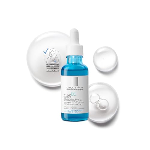 La Roche-Posay Hyalu B5 Hyaluronic Acid Face Serum; Visibly Re-Plumps & Repairs Skin; Reduces Wrinkles with Anti-Aging Properties 30ML