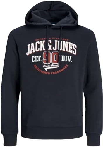 JACK & JONES Herren Kapuzenpullover Übergröße Big Plus Size Hoodie...