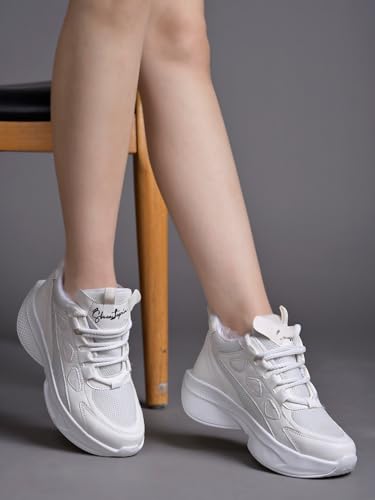 Image of Shoetopia Women Lace Up Sneaker Shoes