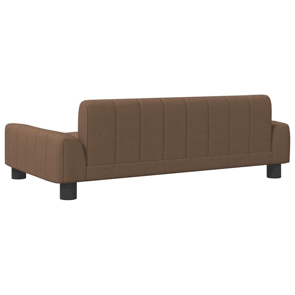 vidaXL Cama para Perros de Tela marrón 90x53x30 cm, sofá para Perros, Cama para Cachorros, Asiento para Perros, sofá para Mascota, Silla para Perros