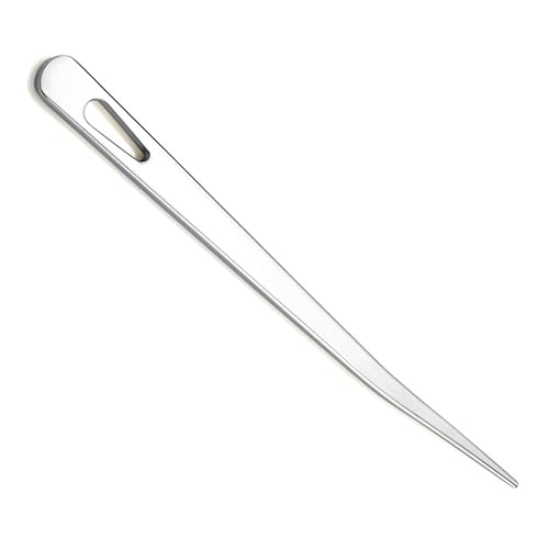 Stainless Steel Marlin&Spike&Paracord Needle Knitting Sailing Rigging Tools, Paracord Rope Pusher and Splicing Needle Tool for Boat Sailing Rigging Bushcrafting Camping Knot Tying Crafting，2PCS
