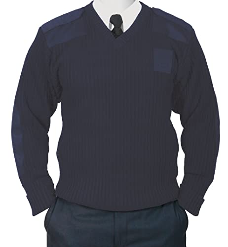RYNO GEAR Commando Sweater (Navy Blue) Small
