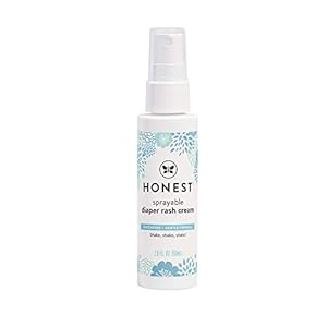 The Honest Company Sprayable Diaper Rash Cream, 2 Fl. Oz.