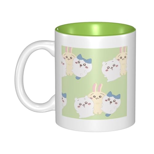 マグカップ ちいかわ コーヒーカップ 陶磁器 ミルクコップ おしゃれ 持ちやすい 耐熱 耐冷 人気 かわいい プレゼント 母の日 記念日 電子レンジ対応 330ml