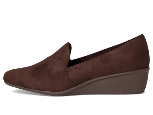 Image of Anne Klein Women's Wedge Pump Wendell, Closed Toe Comfortable Slip-On Business Casual Office Heel