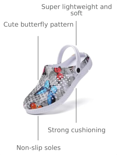 Image of CERYTHRINA Women's Garden Clogs Shoes Breathable Quick Drying Sandals Slippers Beach Footwear