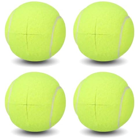ANCKNE Walker Tennis Balls Precut Tennis Balls for Walkers 4PCS Walkers Legs Universal Precut Glide Balls, Heavy Duty Long Lasting Felt Pad Glide Coverings（Yellow） Cover