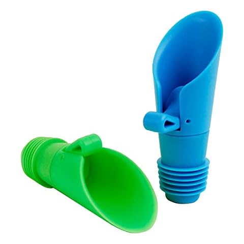 Houdini Flipper Wine Pourer Bottle Stoppers, Set of 2, Assorted Colors Cover