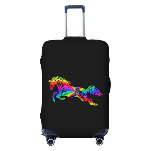 Silhouette Horse Travel Luggage Cover Suitable for 18-32 Inch luggage