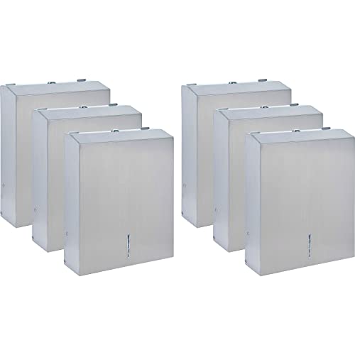 Bradley 155-0000 MULTI-UNIT RECESSED TOWEL DISPENSER w/MIRROR