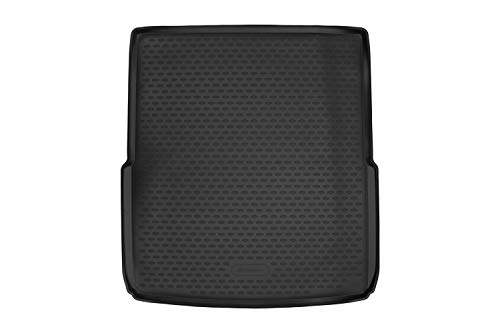 Element Tapis de Coffre Bac de Protection Antiderapant en Caoutchouc sur Mesure Skoda Superb 2015-