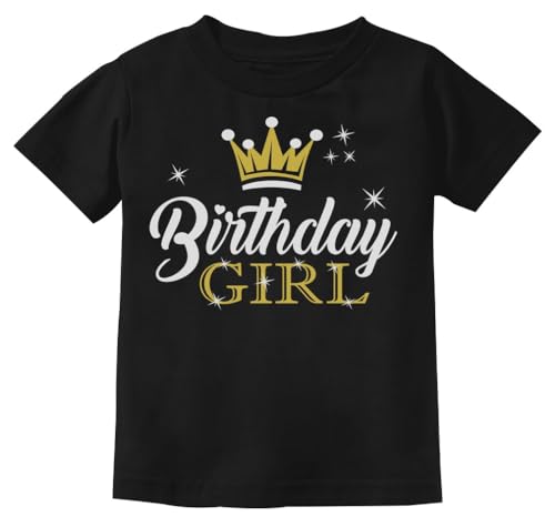 Image of Tstars Birthday Girl Crown Shirt - Cute Tee Gift for Youth Girls, Fun Outfit for Party or Big Day