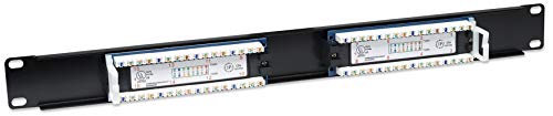 Intellinet Port Cat5e Patch Panel UTP 19 1 HE CAT5e 16 Ports UTP 1 U Schwarz - vue 4