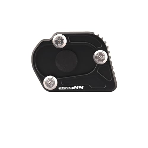Prolongateur béquille moto CNC noir pour R1200GS LC et R1250GS Adventure 2013-2021