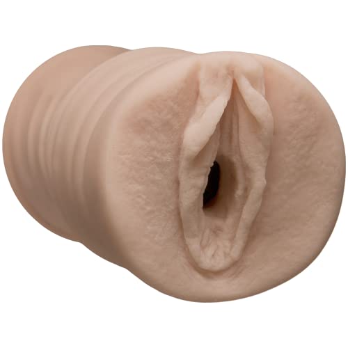 Doc Johnson Signature Strokers - Faye Reagan - ULTRASKYN Pocket Pal - Open-Ended Stroker - Pussy, Vanilla