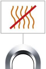 Icon indicating no burning smell