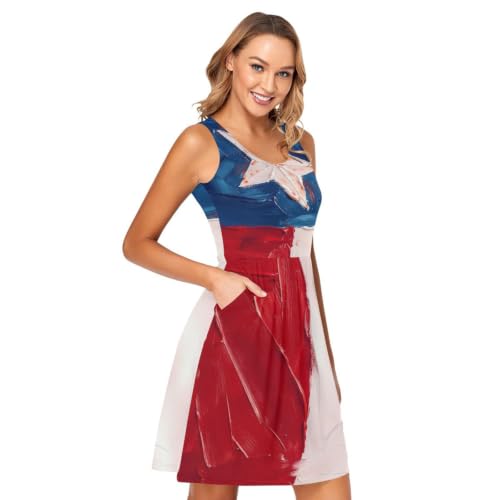 Robe d'été décontractée Texas pour rester au frais avec style