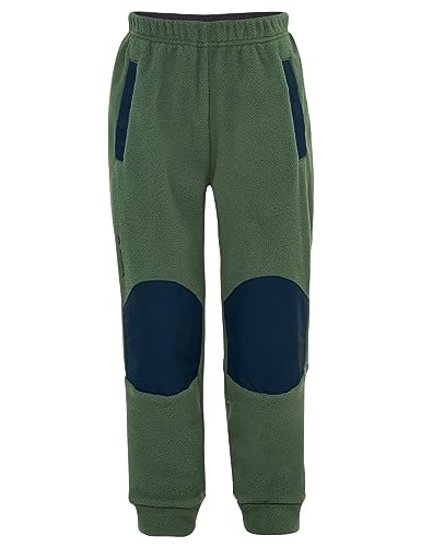 VAUDE Kinder Fleece Hose Kids Pulex Pants, warm und kuschelig, schnelltrocknend, Woodland, 134-140
