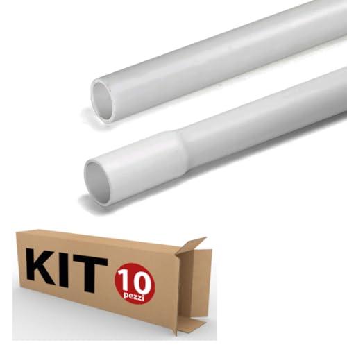 Tubo Rigido PVC 16mm Autoestinguente - 20 Metri Per Passacavi Elettrici - Foto 9