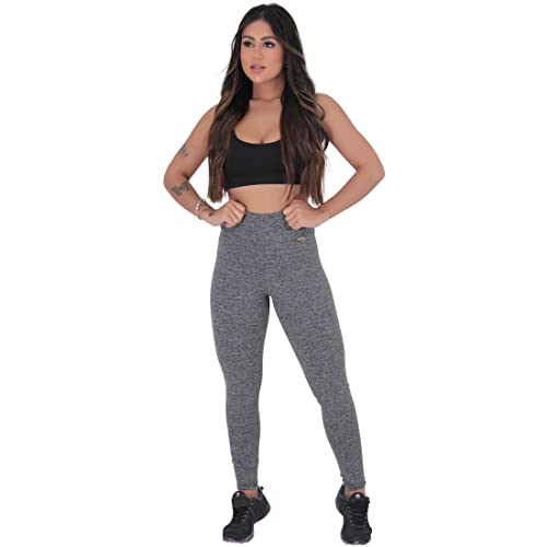 KIT COM 03 LEGGINGS PELUCIADAS CINTURA ALTA BÁSICA FELPADA QUENTINHA (G, MULTICOLOR)